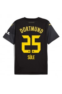 Borussia Dortmund Niklas Sule #25 Fotballdrakt Borte Klær 2024-25 Korte ermer